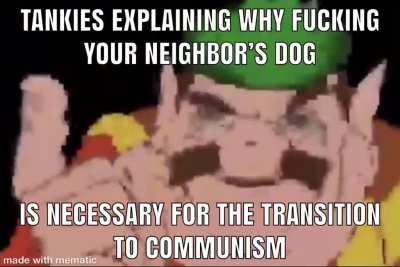 Dog fucking is essential for communism