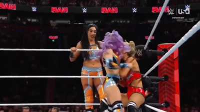 Candice must be so happy that Indi finally saw "The Way", as they get the win! (Monday Night RAW - 4/15/24)