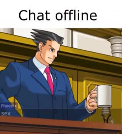 el chat cuando el maau se va: