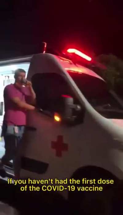 Vaccine Ambulance coming near you