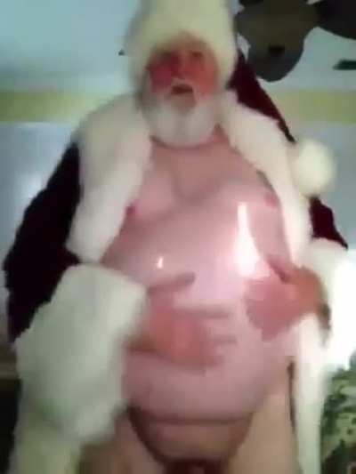 Mrs. Claus won't be happy with you Santa