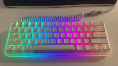 Drop Carina with pudding keycap