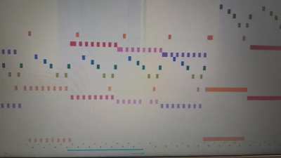 Eu fiz Megalovania no Chrome music lab, fiquei umas 3 horas fazendo mas acho que ainda n&atilde;o t&aacute; terminado