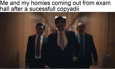 And we failed together