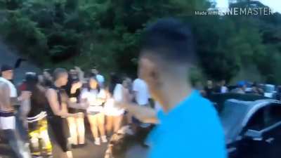 Brasileiros em baile funk no Jap&atilde;o