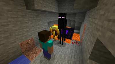 Minecraft speedruns be like: