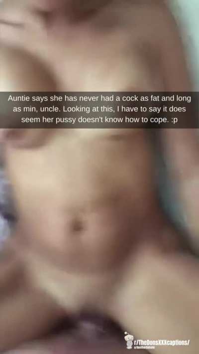 Your nephew seems to have found out your wife is a slut...