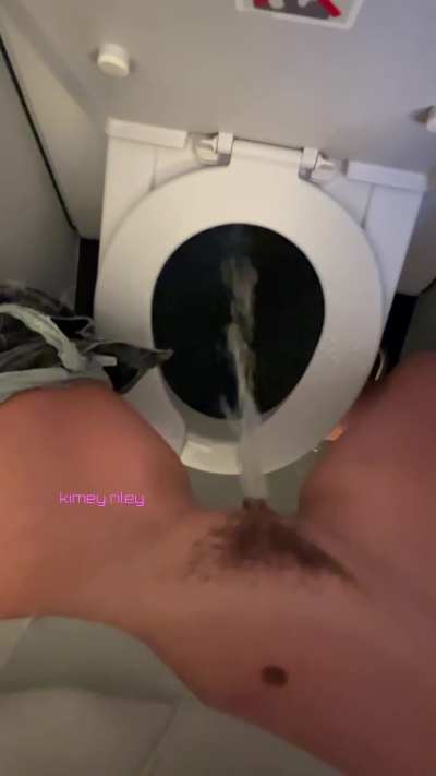 Planes toilet are made for this!