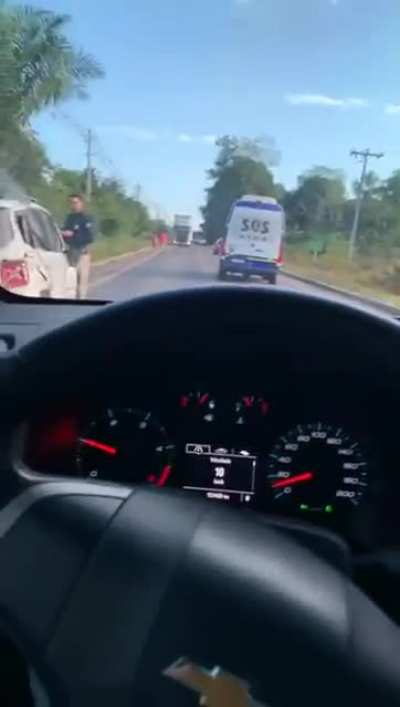 An accident? Where?