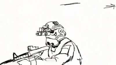 Stormtrooper operator! Little rotoscope animation I finished the other day, enjoy. For more of my art follow me on Instagram @mattrendar