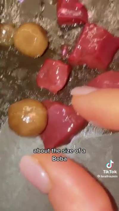 liver and boba. :(