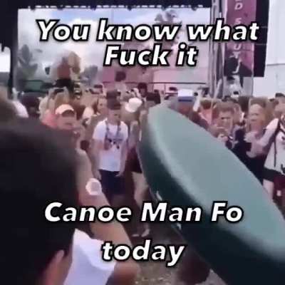 simplemente hombre canoa