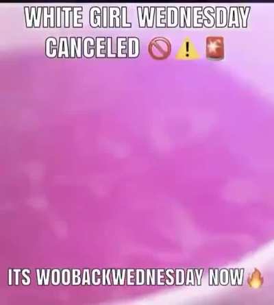 THIS SUB ISN&rsquo;T LIT ENOUGH, ITS WOO BACK WEDNESDAY BABY LETS GOOOO 💫💫💫
