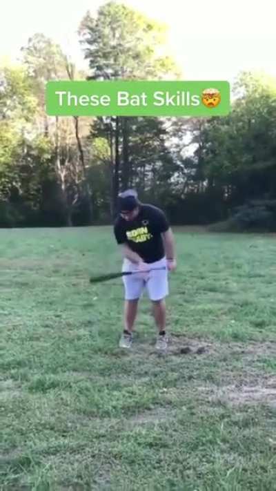 Ever seen this in the batter&rsquo;s box