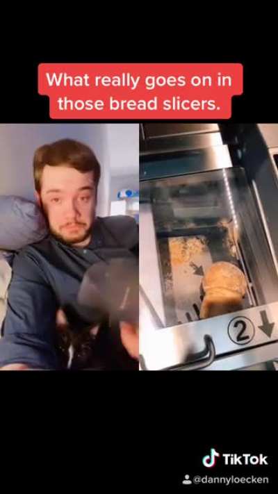 What really goes on in those bread slicers.
