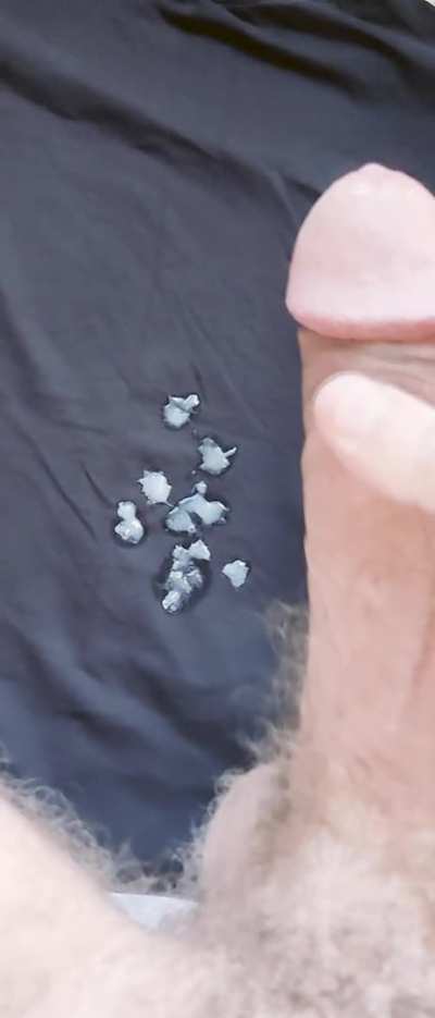 My first ever ruined handsfree cum shot, the load was pretty thick