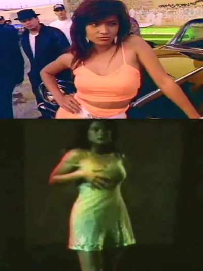 Lowrider model Anjanette Abayari @ 60FPS - Throwback footage/Low quality