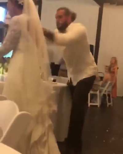 To celebrate their wedding.