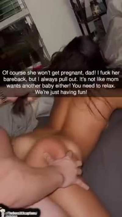 I had to calm down my dad after he understood I was mom’s new bull