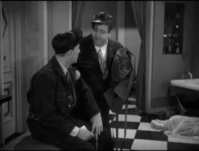 Bud Abbott and Lou Costello try (and fail quite spectacularly) to fix a leaky faucet. From their 1944 film "In Society".