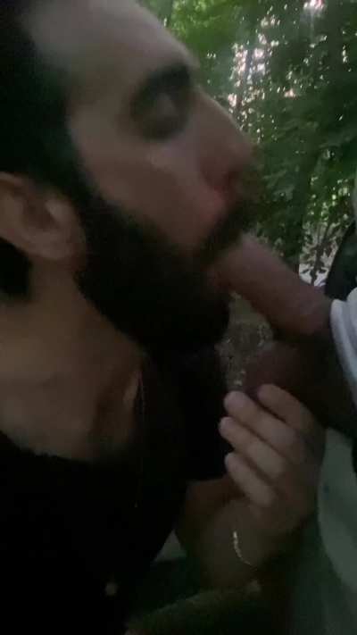I sucked and took so many dicks at the park this night 🤤