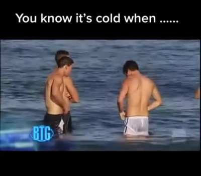 Cold sea