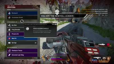 Excuse me, would you guys mind if I get kill leader real quick?