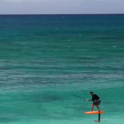 Do you think surfing with drones is realistic in the future?