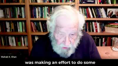 Noam Chomsky: I would vote for Imran Khan