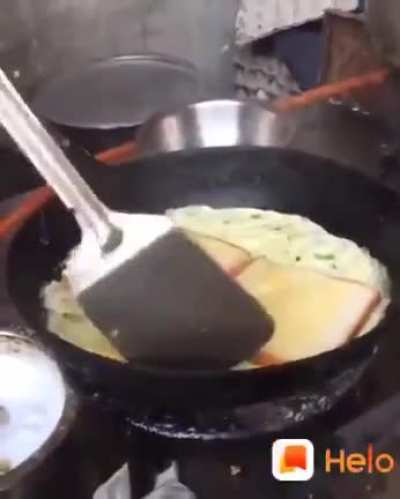 Egg on toast