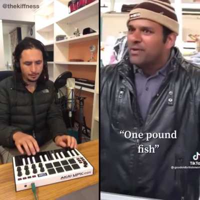 Come on ladies, come on ladies... &pound;1 fish! MC Market