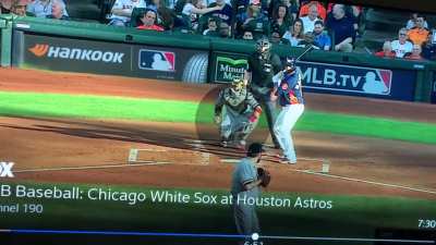 What came out of the batter&rsquo;s butt?