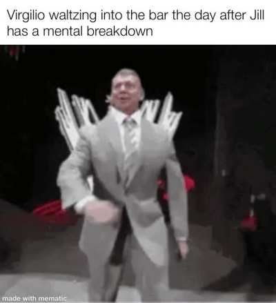 His timing is impeccable 