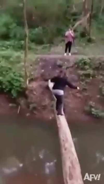 Crossing a river
