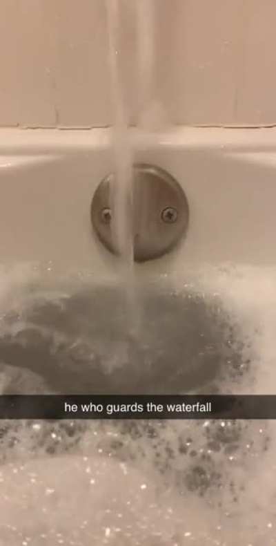 took my ambien, couldn&rsquo;t fall asleep, had a scary trip, took a bath to calm down, made a friend.