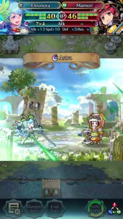 "I only need one shot!"