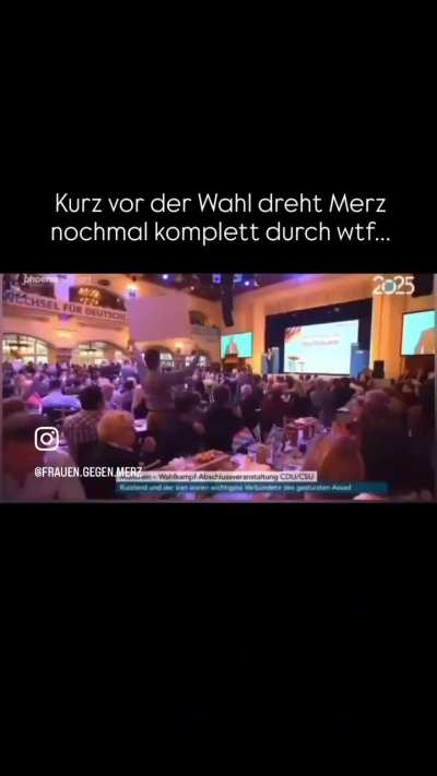 Merz dreht durch…
