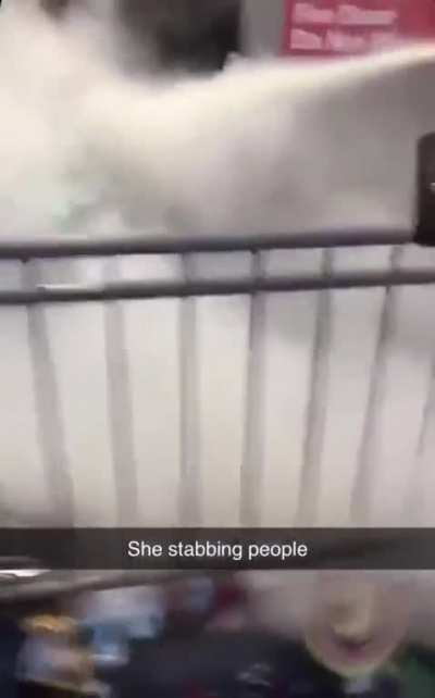 Elderly lady tries to stop and stab looters in Minneapolis Target but instead gets attacked