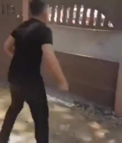 WCGW while kicking a wall