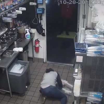 WCGW Hopping off a rolling icebox