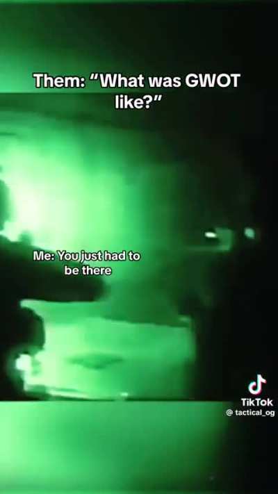 Let&rsquo;s here your GWOT vibe stories