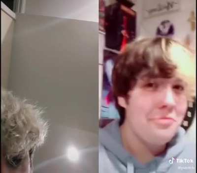 Now imagine if the roles were reversed. (Video on right not left)