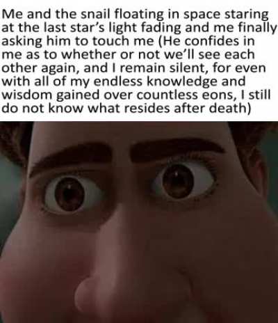 the end I guess