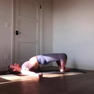 Workout moves.