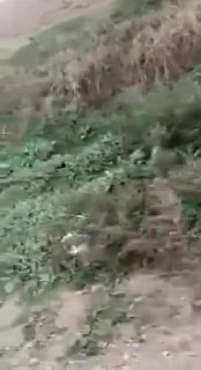 ⚠️Graphic Video⚠️ Do you remember how the other day the MOD of Armenia wrote about "hell" for our troops in the Zangilan-Gubadli region? Now watch the video.