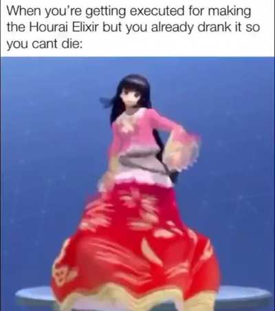Smart move, Houraisan.