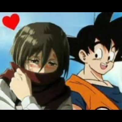 Goku x Mikasa - Airplanes - AMV
