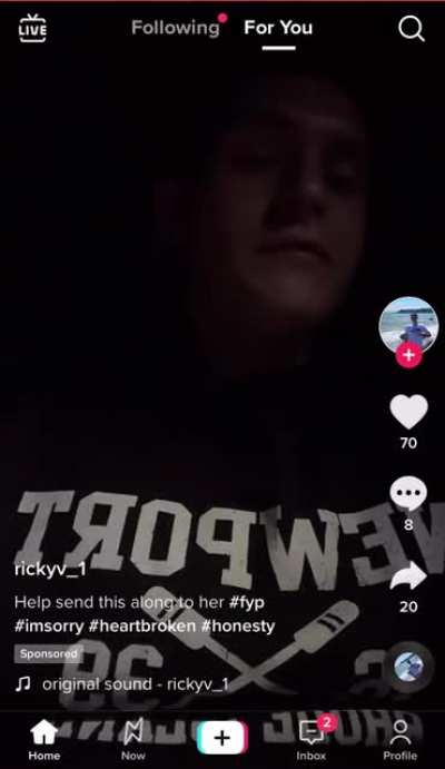 Dude pays actual money to sponsor his almost three minute long apology to a girl for being a clingy nice guy and making her uncomfortable