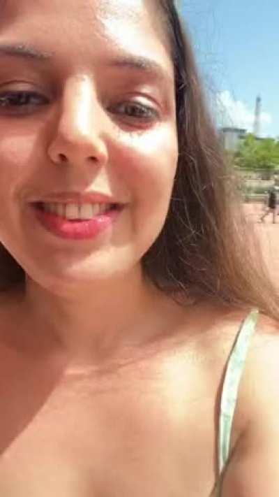 Just wanted to flash my pussy [GIF]