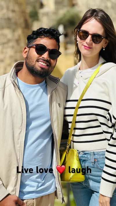 Indian man and his Croatian wife 🇮🇳🇭🇷 IMWF